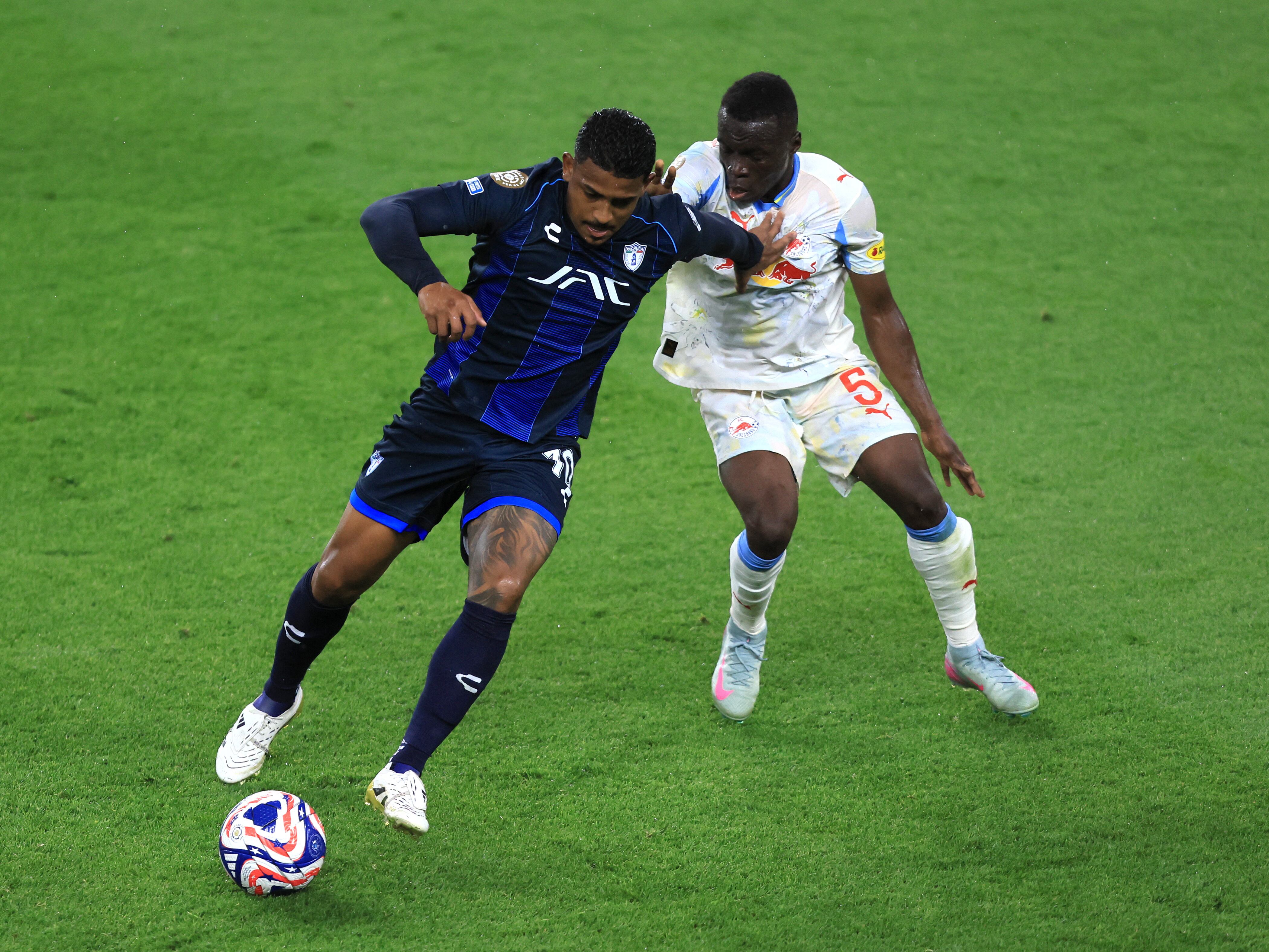 Pachuca fue el primer equipo latinoamericano en perder en el Mundial de Clubes 2025, por marcador de 2-1 ante el RB Salzburgo - crédito Katie Stratman/IMAGN IMAGES vía Reuters