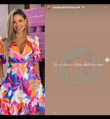 Melissa Martínez habría confirmado que