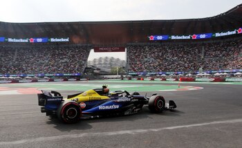 Franco Colapinto largará 16° en el Gran Premio de México (REUTERS/Henry Romero)