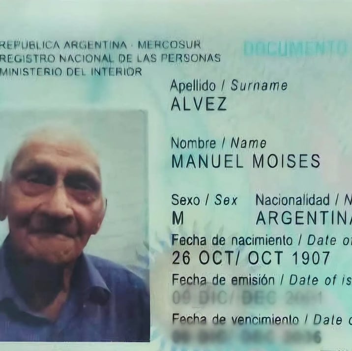 La obtención de su DNI le permitió iniciar trámites previsionales y acceder a cobertura social (Gentileza)