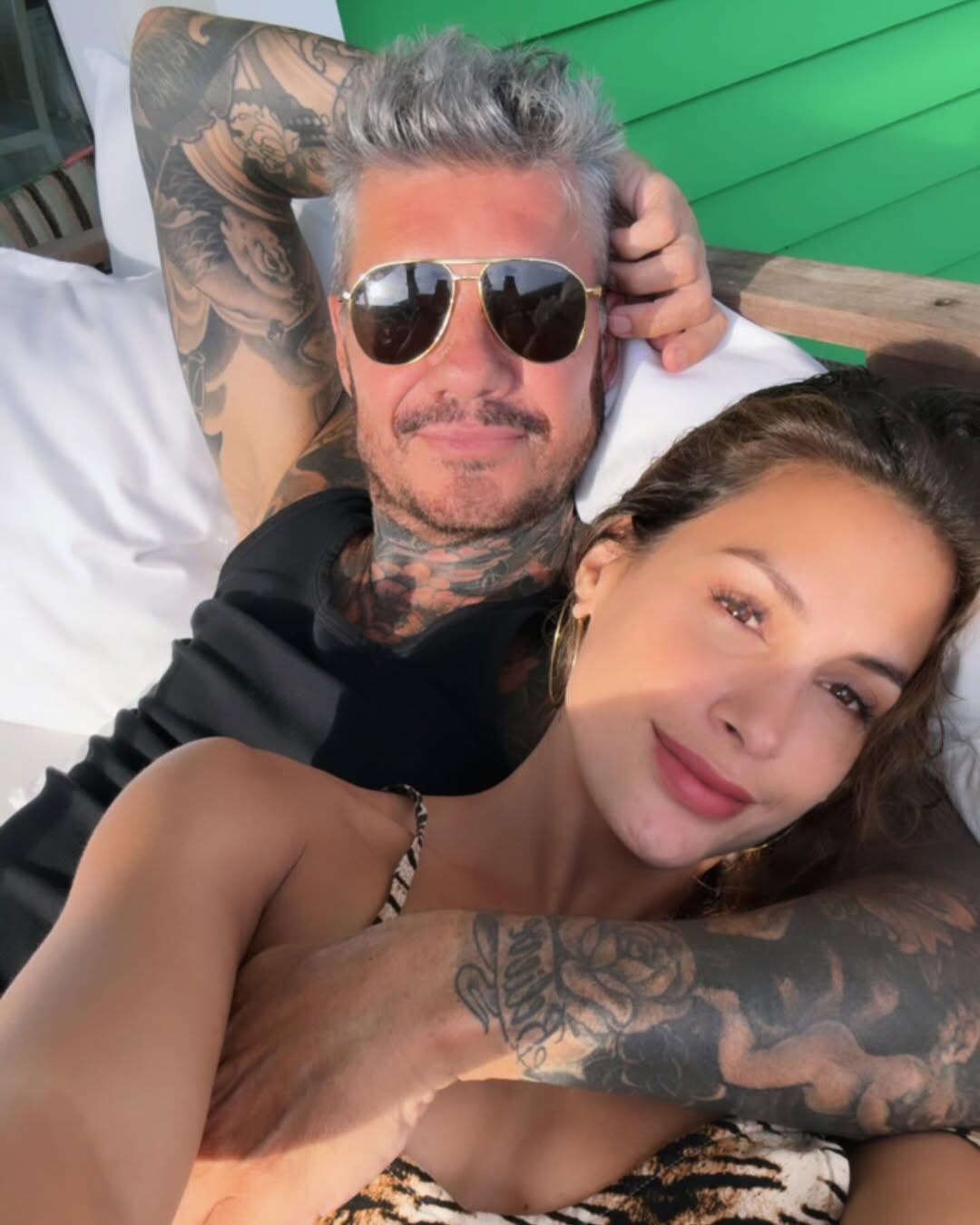 Marcelo Tinelli y Milett Figueroa terminaron. IG.