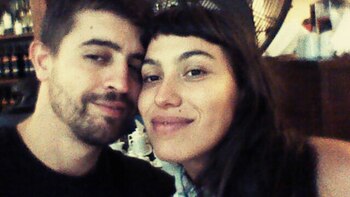 La imagen de Santiago Siciliano y su novia Rocío Herrera