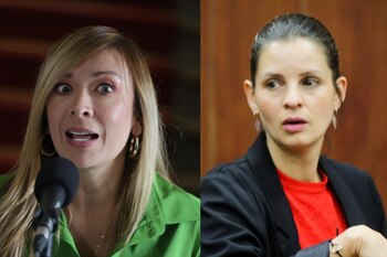 Katherine Miranda y Andrea Padilla