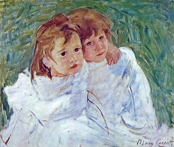 "Las hermanas", de Mary Cassatt