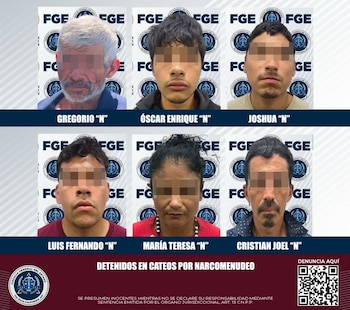 Se incautaron drogas, computadoras y