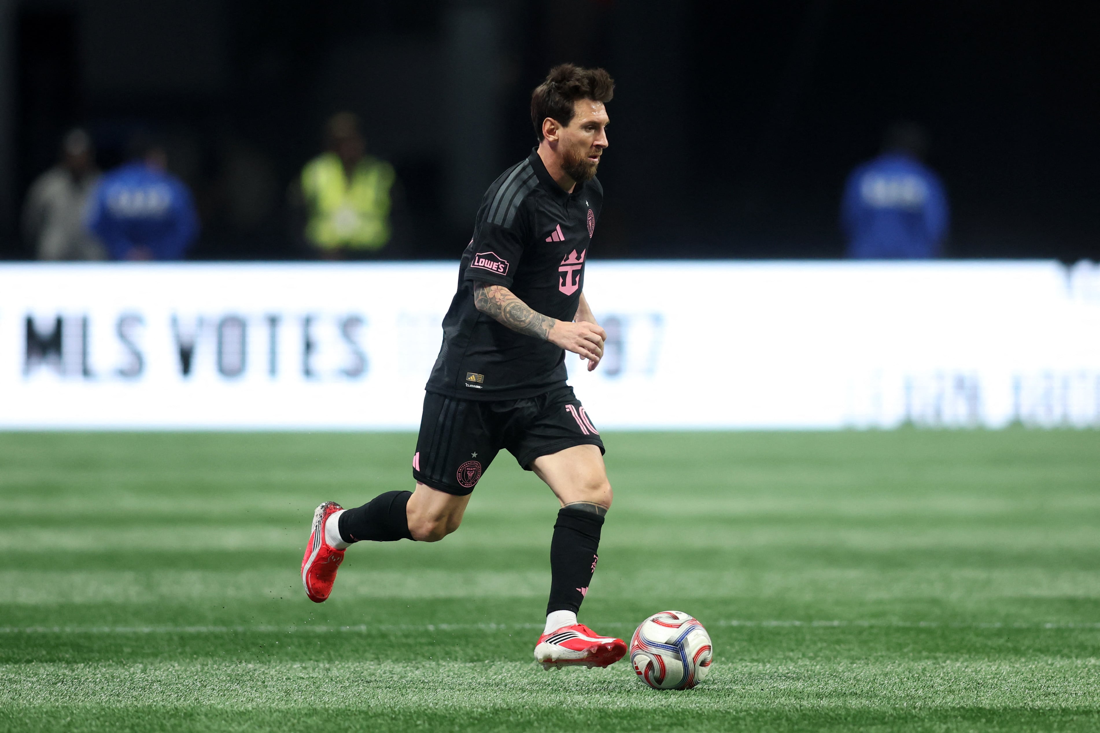 Messi convirtió 8 goles en los últimos siete partidos con Inter Miami (Brett Davis / GETTY IMAGES NORTH AMERICA / Getty Images via AFP)
