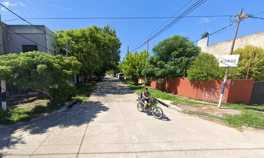 La cuadra donde ocurrió el robo (Google Maps)