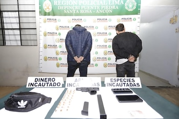 Dos peligrosos requisitoriados fueron detenidos