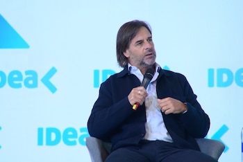 Coloquio de IDEA lacalle pou, expresidente de Uruguay