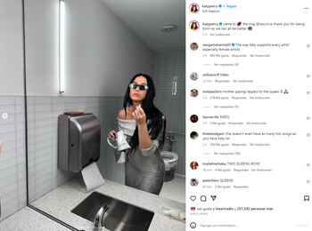 Katy Perry disfrutó al máximo