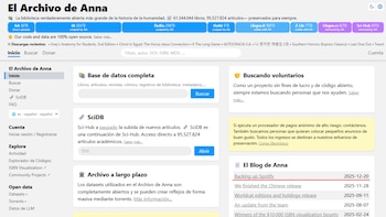 Porta de la sitio web