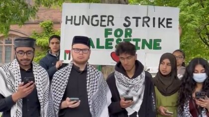 Continúan las protestas en universidades de EEUU por la guerra en Gaza: estudiantes de Princeton se declararon en huelga de hambre 