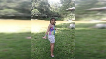 Salomé Vargas, la fillette de