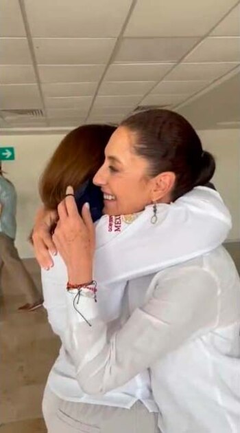 Fotos: Captura de pantalla Twitter/@Claudiashein