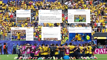 “¡Nos hicieron llorar de orgullo!“: las portadas de los medios ecuatorianos tras la histórica victoria ante Alemania en el Mundial