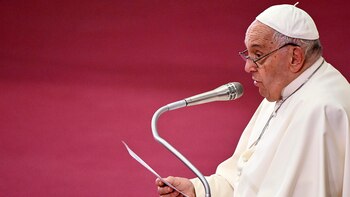El papa avisa del peligro