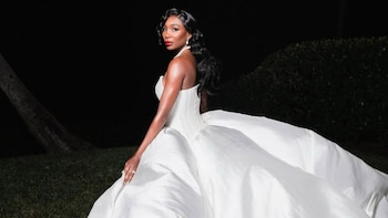 Venus Williams deslumbró con dos