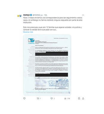 La publicación de Fespad en