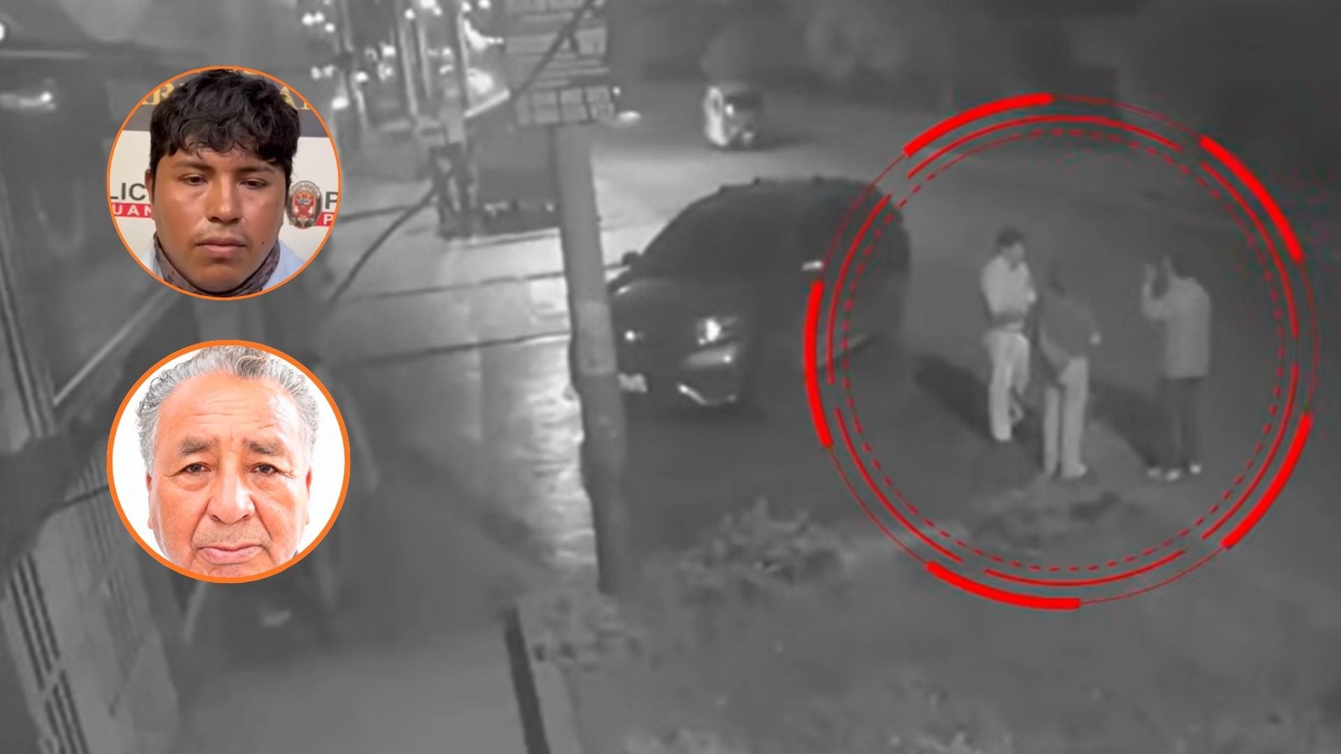 Tras la agresión, el sospechoso fue ubicado en un chifa cercano, donde habría intentado quitarse las manchas de sangre de las manos - Créditos: Captura de pantalla de Latina.