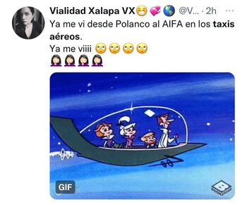 Memes Taxis Aéreos AIFA
(Foto: Twitter