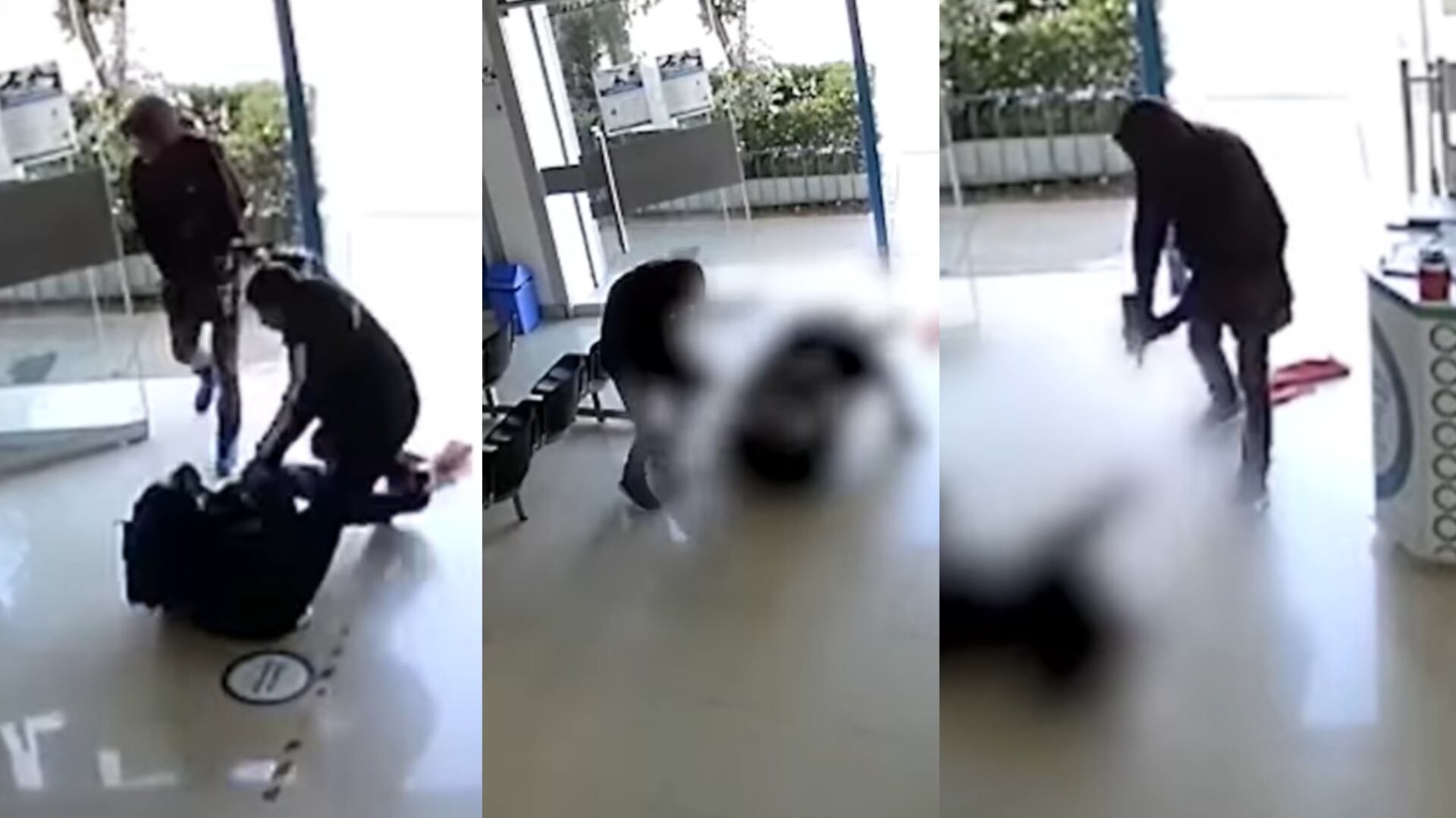 Violento asalto a la sede de Sunass en Huancayo: delincuentes golpean al guardián y roban dos laptops y un revólver. Foto: Composición Infobae Perú