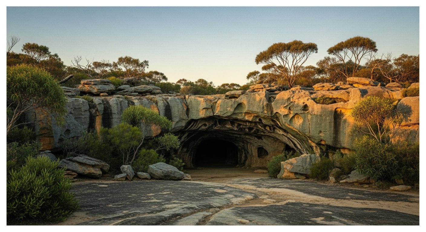 Cómo una cueva de piedra caliza en Australia logró preservar más de 25.000 años de rituales indígenas