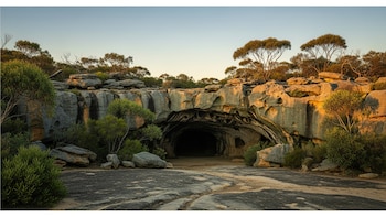 Cómo una cueva de piedra caliza en Australia logró preservar más de 25.000 años de rituales indígenas