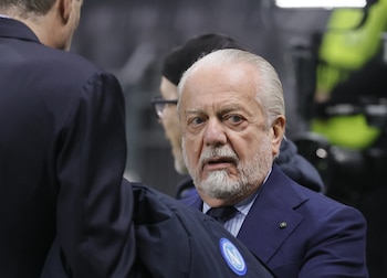 Aurelio de Laurentiis, presidente del Nápoles (EFE/EPA/Ronald Wittek)