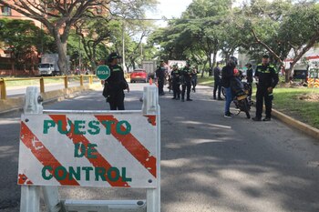 Puestos de control que implementó
