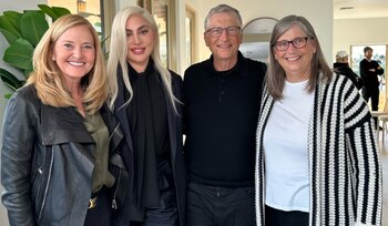 Las hermanas de Gates estuvieron