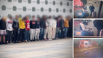 Capturan a 17 miembros del Tren de Aragua: cayeron los autores del ataque con explosivos a la estación de Kennedy, en Bogotá