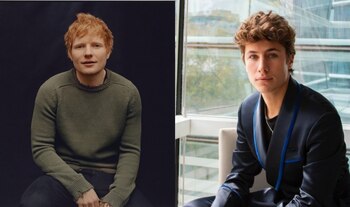 Ed Sheeran y Juanpa Zurita