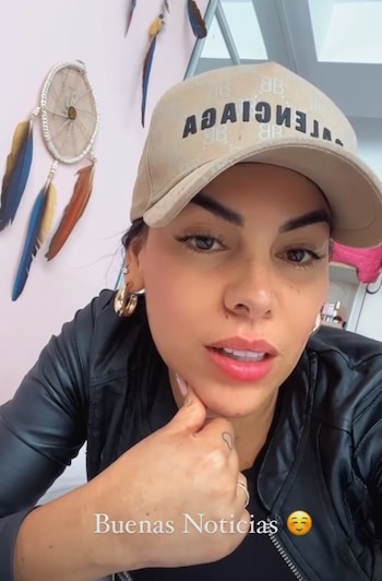 Aída Martínez anunció que correría