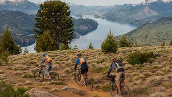 Cicloturismo en Neuquén (Créditos: Prensa