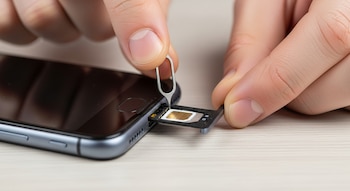 Cartão SIM - eSIM - telemóvel - tecnologia - 23 de abril