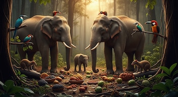 Muchas especies animales muestran conductas