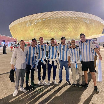 Fabián Cubero en Qatar