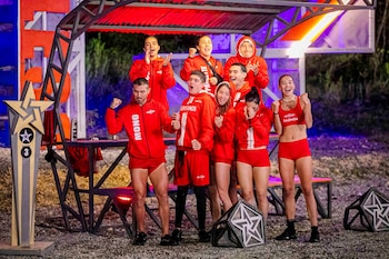 El equipo rojo de Exatlón