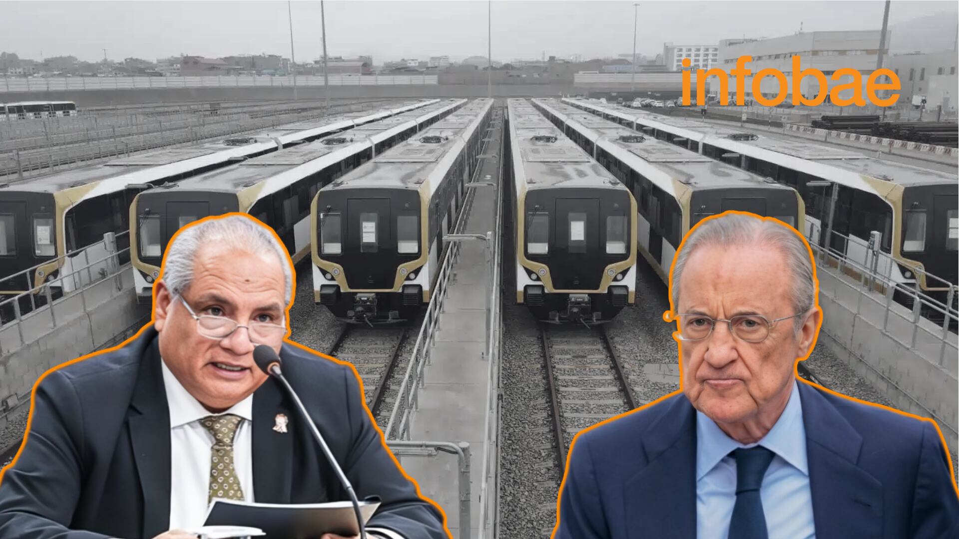 MTC responde por el embargo de USD 315 millones solicitado por el presidente del Real Madrid a Perú. (Foto: Composición - Infobae/Renato Silva)