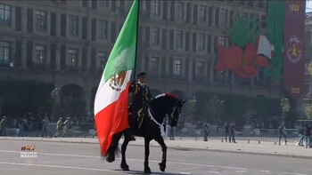 El comandante de la columna