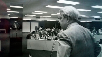 Lacan dicta el seminario de