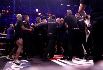 Así terminó la pelea entre