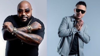 Maykel Blanco y Alexander Abreu,