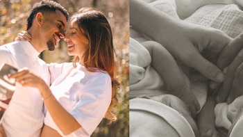 Joan Manuel Serrat ya es bisabuelo: su nieta Luna y el futbolista Dani Ceballos comparten las primeras fotos de sus mellizas