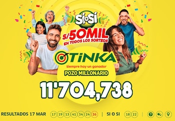 La Tinka: jugada ganadora, números