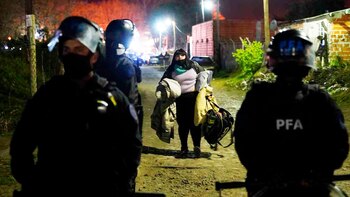 Gendarmería y la Policía Federal