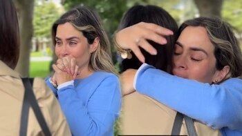 Ethel Pozo rompe en llanto