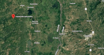 La mujer se encontraba a varias horas de Aguachica, Cesar - crédito captura de pantalla Google Maps