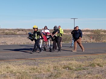 Los rescatados presentaban signos de
