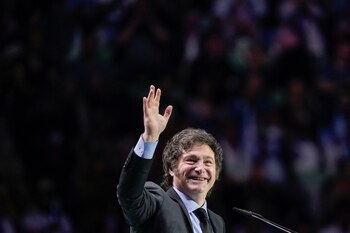 El presidente Javier Milei en